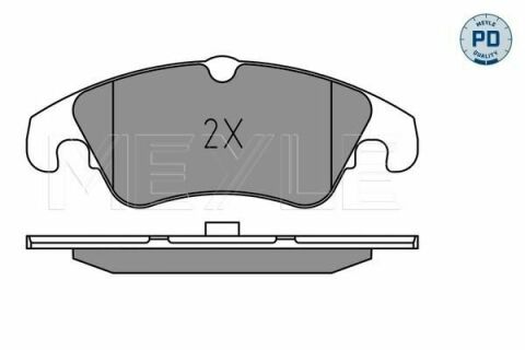 Колодки тормозные (передние) Audi A4/A5/Q5 07-