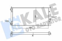 Радіатор охолодження Volkswagen Golf III, Vento 1.6/2.0