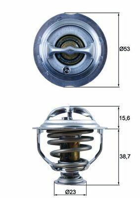 Термостат VW Passat 1.8TSI 09-14/Audi A4/A5 2.0TFSI 09-15 (95 °C)