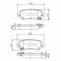 Тормозные колодки дисковые, фото 1 - интернет-магазин Auto-Mechanic