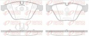 Гальмівні колодки передні3 e90,5 e60,6 e63,7 e65/66,.x1 e84 01-
