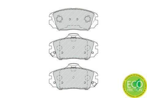 Тормозные колодки передние Hyundai Tucson 04-10 (mando) (131,5x60,2x17,5)