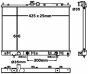 Радиатор охлаждения Mitsubishi Outlander 2.0/2.4 4WD 03-06, фото 2 - интернет-магазин Auto-Mechanic