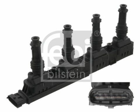 FEBI OPEL Катушка зажигания 1,2/1,4i: AstraG/H, Corsa C/D, Meriva