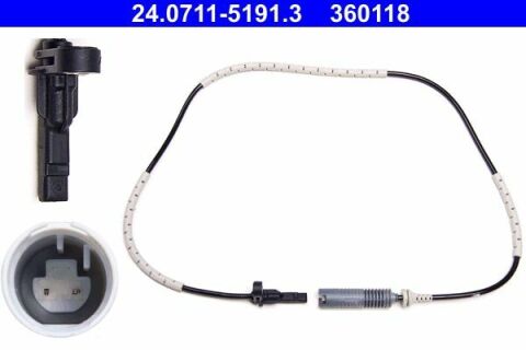 Датчик ABS (задний) BMW 3 (E90/E91/E92/E93) 04-13 (L=959mm)