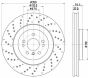 Диск тормозной передние gle w166 11-, фото 4 - интернет-магазин Auto-Mechanic