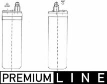 Осушитель кондиционера OPEL CORSA C 2003->