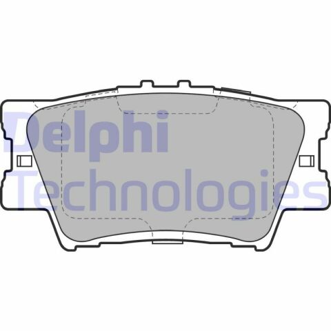 Тормозные колодки (задние) Toyota Camry/Rav4 IV 05-/Avalon 12-18/Lexus ES 06-18