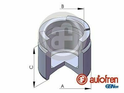 Поршень суппорта переднего VECTRA/OMEGA (54х53,1мм) 87-03