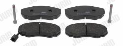 Колодки гальмівні передні CITROEN Jumper, Fiat Ducato, Peugeot Boxer 02-