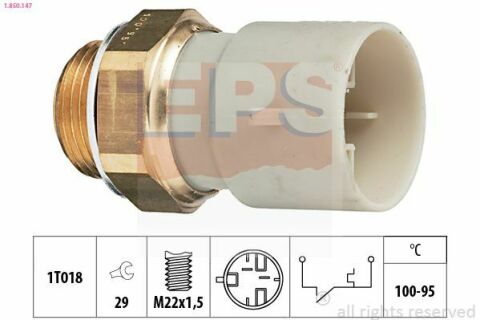 EPS OPEL Датчик включения вентил. Ascona ,Vectra (100-95~C)