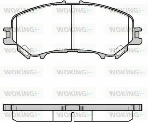 Гальмівні колодки передні NISSAN QASHQA/RENAULT KADJAR 1.2-2.0 15-