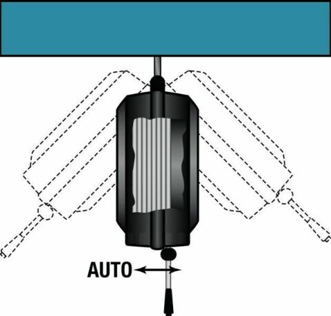 Шланг воздушный на автоматической катушке (d=9.0mm) 15m