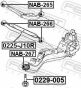 Болт с эксцентриком Qashqai/X-Trail 07-, фото 2 - интернет-магазин Auto-Mechanic