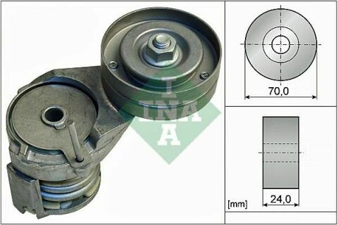 Натяжник ременя генератора Skoda Octavia/VW Golf 1.4/1.6 97-06 (металл.) 70x24 Натяжник ременя генератора Skoda Octavia/VW Golf 1.4/1.6 97-06 (металл.) 70x24