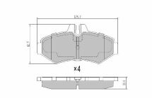 Колодки тормозные