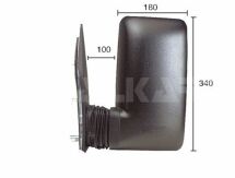 дзеркало лів. коротке кріплення, ручн. регул., випукл.