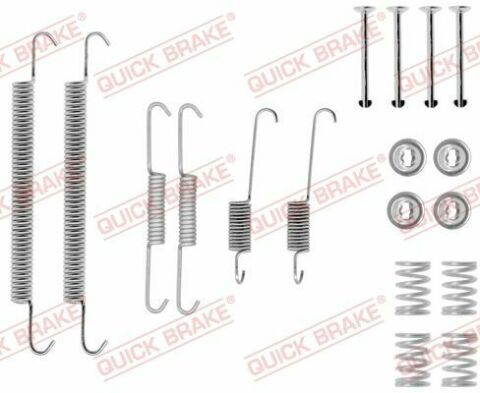 Комплект пружинок колодок ручника Renault Scenic/Megane 1.4-2.0 97-03 (TRW)