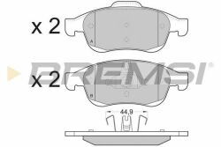 Гальмівні колодки пер. Megane 09-/Duster 10-/Dokker 13- Гальмівні колодки пер. Megane 09-/Duster 10-/Dokker 13-