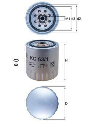 Фильтр топливный MB OM601-602