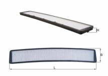 Фільтр салону BMW 3 (E46)/X3 (E83) 99- Фільтр салону BMW 3 (E46)/X3 (E83) 99-