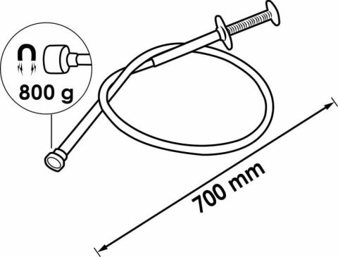 Захват магнитный гибкий (700mm)