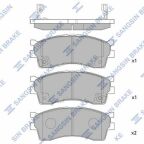 Колодки тормозные дисковые