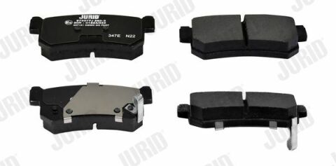 SSANGYONG Гальмівні колодки задн. Rexton, Kyron, Actyon