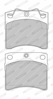 FERODO Гальмівні колодки перед. VW T4 (15)