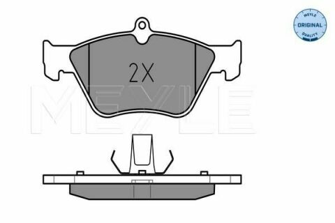 Колодки тормозные (передние) Opel Clibra A/Omega B/Vectra A/SAAB 900 II 92-03