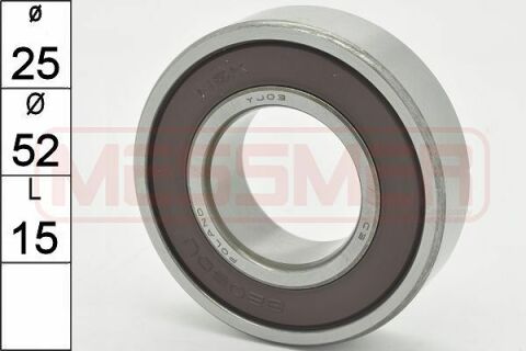 Підшипник 6205 2rs (52x25x15) Підшипник 6205 2rs (52x25x15)