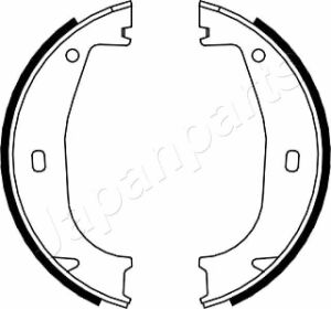 Комплект гальмівних колодок, стоянкове гальмо