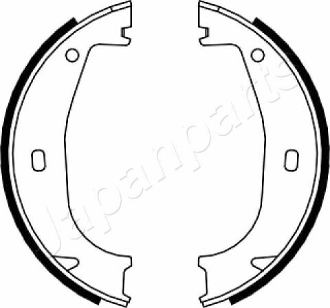 Комплект гальмівних колодок, стоянкове гальмо