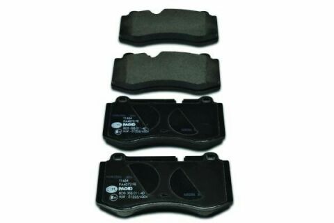 Тормозные колодки пер. MB W221 05-13 (brembo)