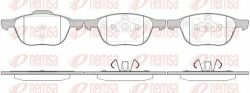 Колодки гальмівні дискові передні FORD Focus III, Focus II, C-MAX 02-19, Kuga, Fusion, Focus III Electric / MAZDA 3, 5 / VOLVO S40, V50, V40, C30, S40, C70 Колодки гальмівні дискові передні FORD Focus III, Focus II, C-MAX 02-19, Kuga, Fusion, Focus III Electric / MAZDA 3, 5 / VOLVO S40, V50, V40, C30, S40, C70