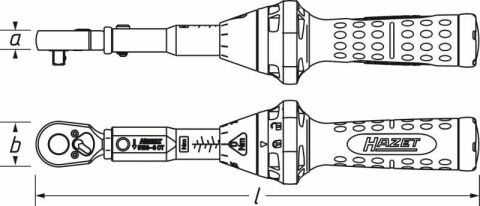 Ключ динамометрический 1/4&quot; 1-9Nm 234 mm