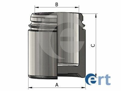 Поршень супорта (переднього) MB Vario 96- (48x46,5mm) (Ate)