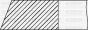 YENMAK Комплект поршневих кілець (83,50/+0,50) (2,0/2,0/3,0) CITROEN Berlingo, Jumpy 1.9D, фото 2 - інтерент-магазин Auto-Mechanic