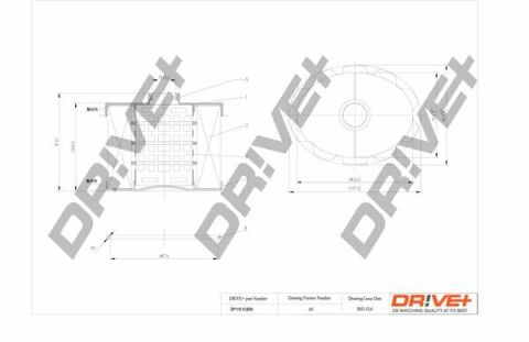 DP1110.13.0034 Drive+ - Фільтр палива