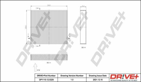 DP1110.12.0229 Drive+ - Фільтр салону