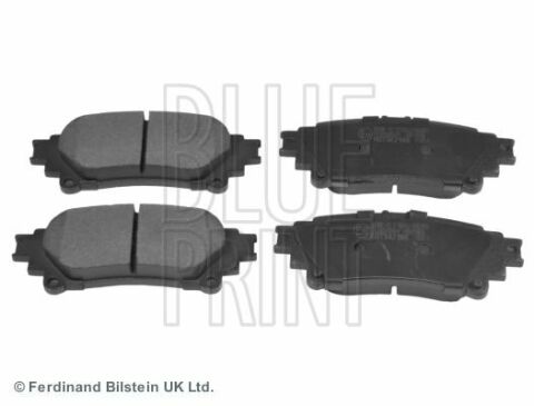 Колодки гальмівні (задні) Lexus RX 08-15/Toyota Prius 11-