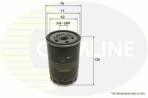 EOF036 Comline - Фільтр оливи ( аналогWL7071/OC264 )