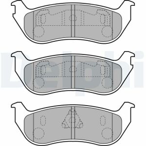 тормозные колодки задние cherokee 01-