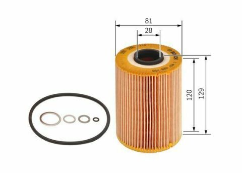 Фильтр масляный BMW 5 (E12/E28/E34) 2.5-3.5i -95