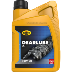 Трансмиссионное масло KROON OIL GEARLUBE LS 80W-90, 1 литр