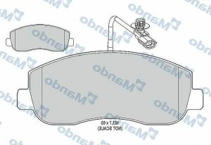 MBF015042 MANDO Тормозные колодки для дисков