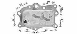 Масляный радиатор Antara, Chevrolet Captiva 2.2CDTI 10- OPEL Масляный радиатор Antara, Chevrolet Captiva 2.2CDTI 10- OPEL