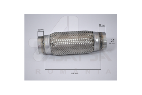 Гофра глушителя 60*200 RENAULT Гофра глушителя 60*200 RENAULT
