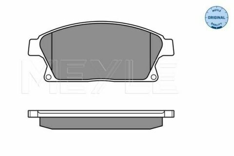 Колодки тормозные (передние) Opel Astra J/Zafira C/Chevrolet Cruze 09-