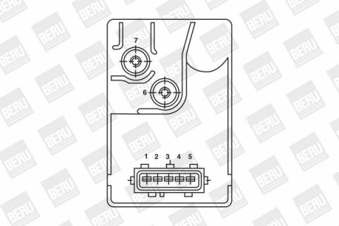 Реле свічок розжарювання Citroen Jumper/Fiat Ducato/Iveco Daily 1.9TD-2.5D 78-06 (12V)